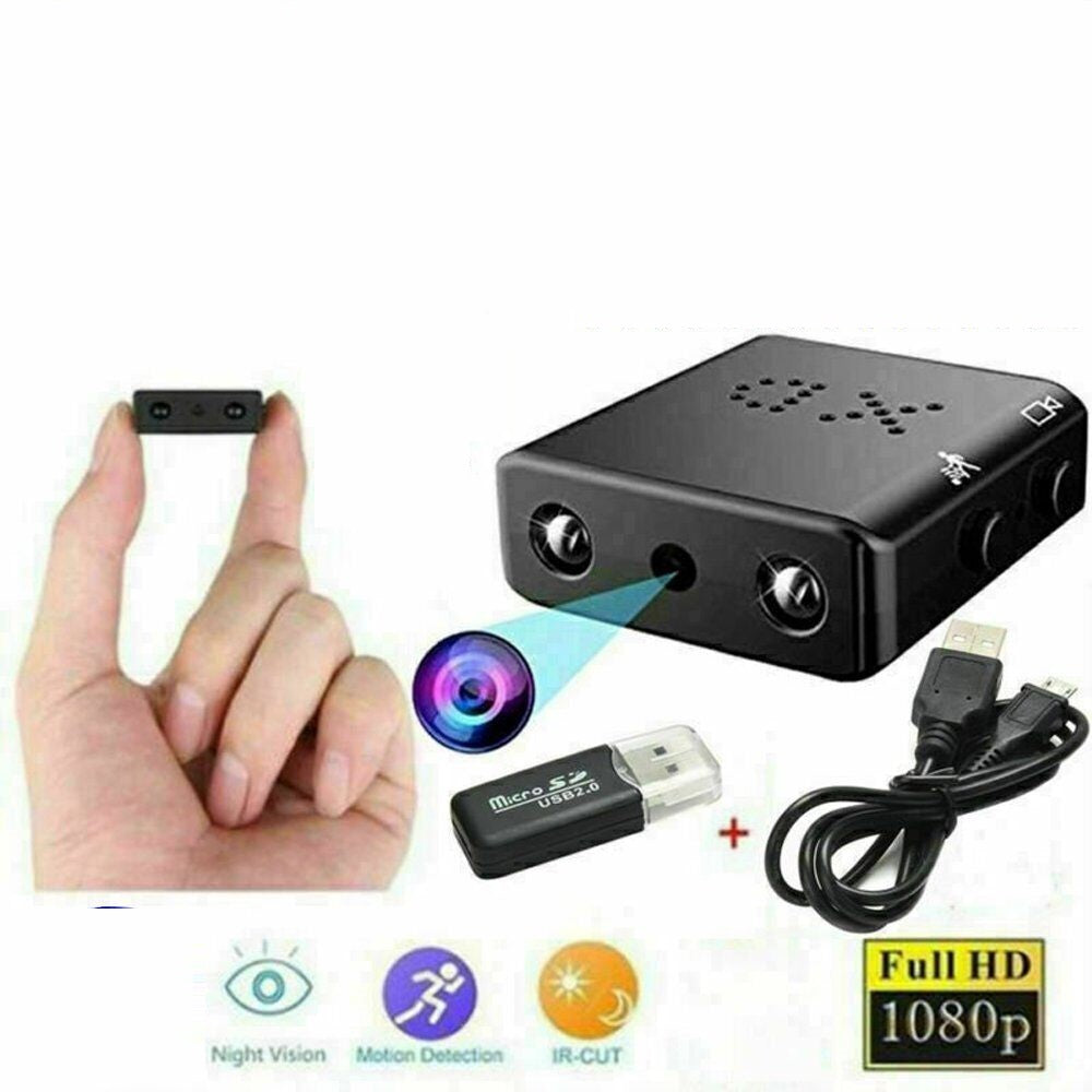 1080P Mini Camera HD Micro Security Cam Night Vision