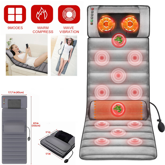 10-Motor Vibration Massage Mat