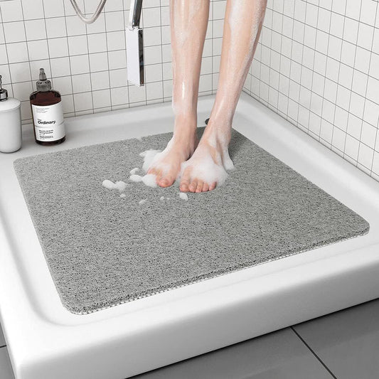 Shower Rug Anti-Slip Loofah Bathroom Bath Mat