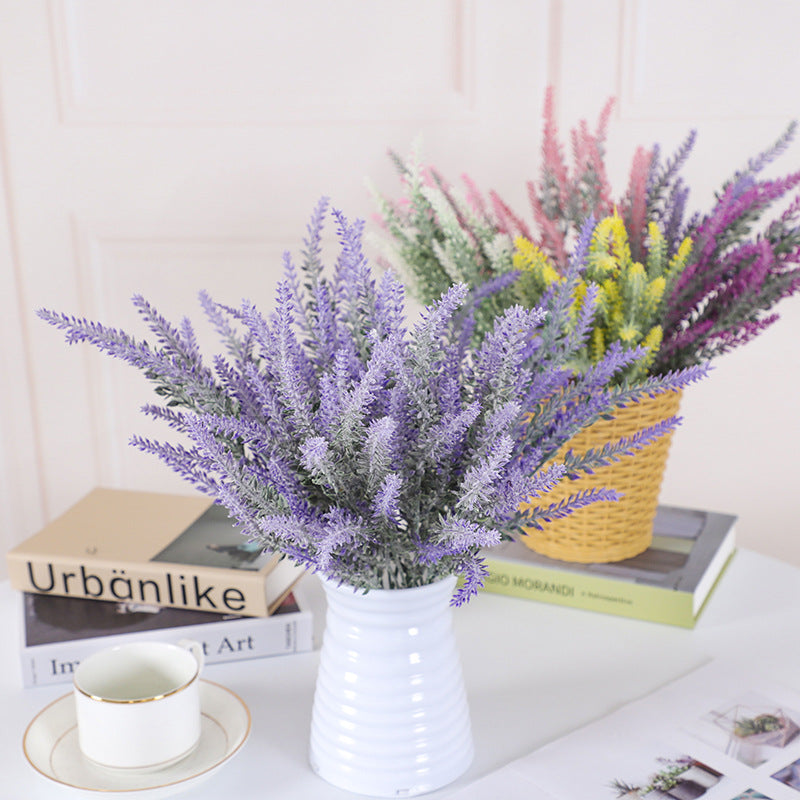 Lavender artificial flower decorative plant