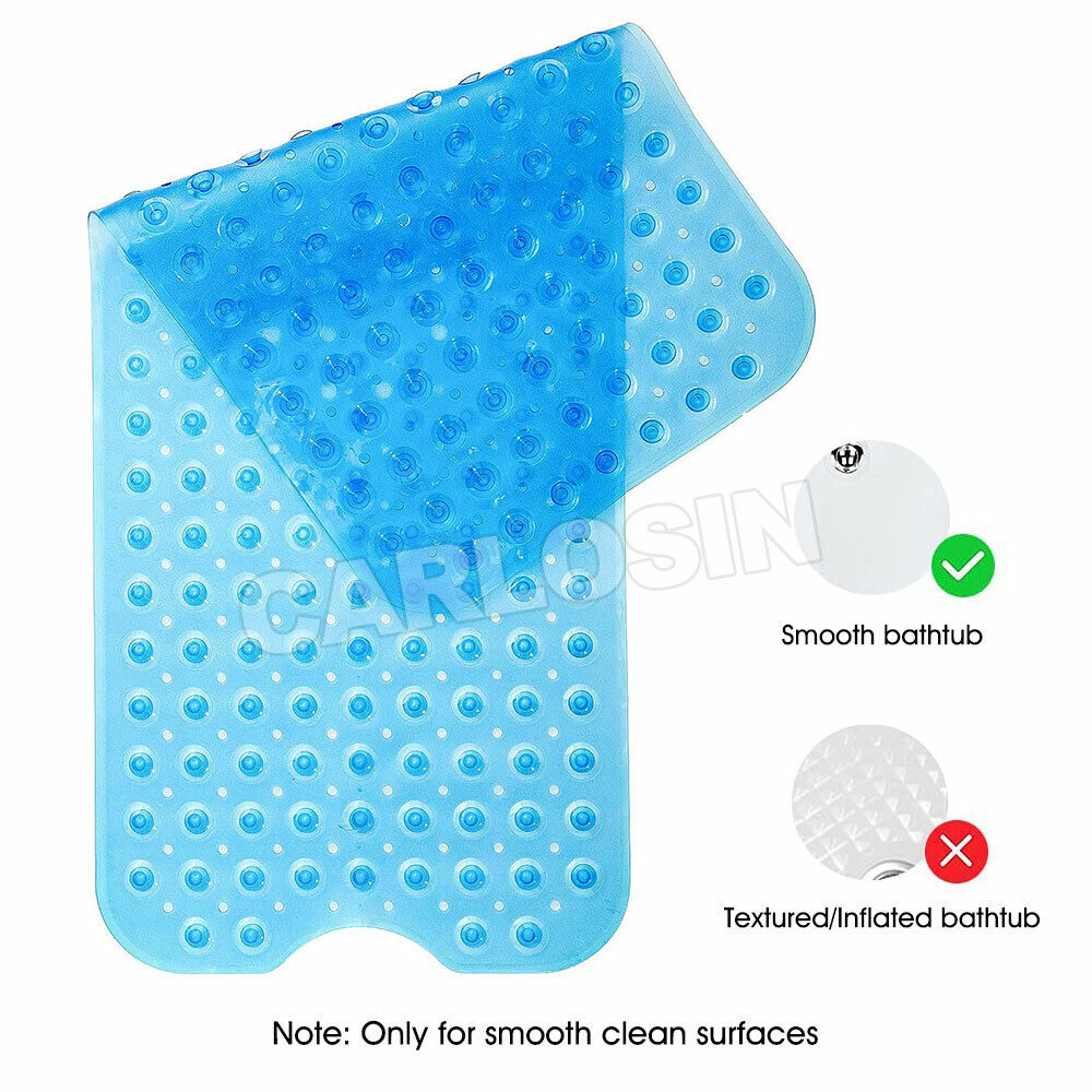 Bath Shower Mat Kid Anti Non-Slip Rubber Sucker Bathtub for Kid