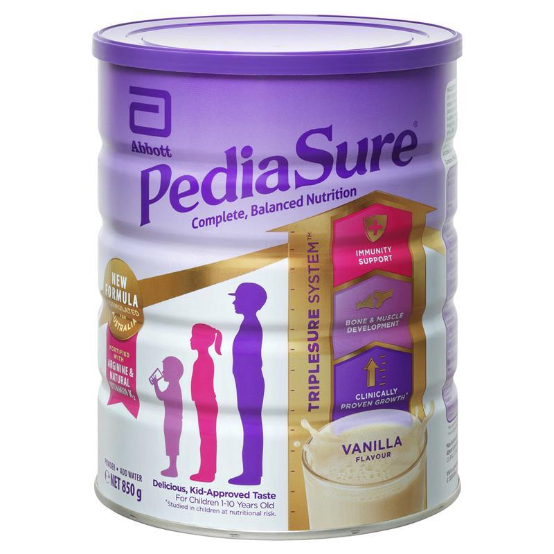 Pediasure Vanilla New Formula 850g