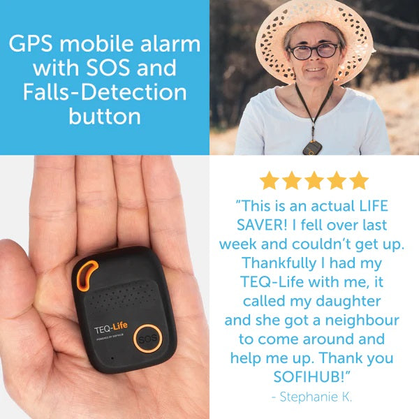 4G TEQ Life Alarm GPS and Fall Detection