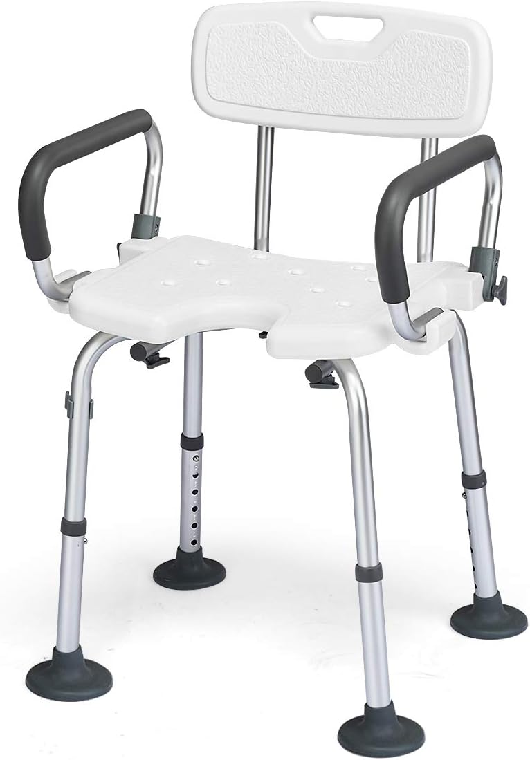 Costway White Shower Chair NDIS Aged Care