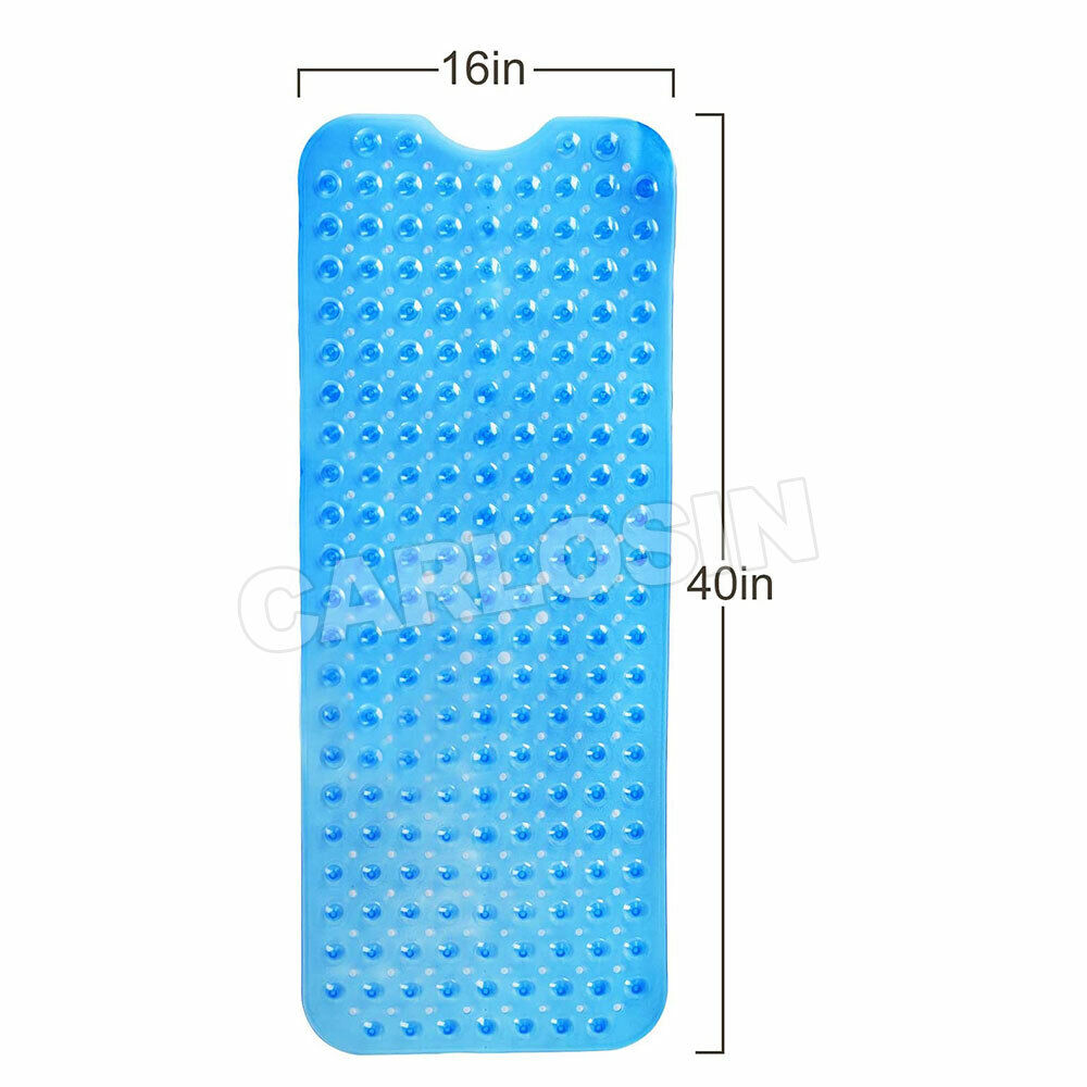 Bath Shower Mat Kid Anti Non-Slip Rubber Sucker Bathtub for Kid