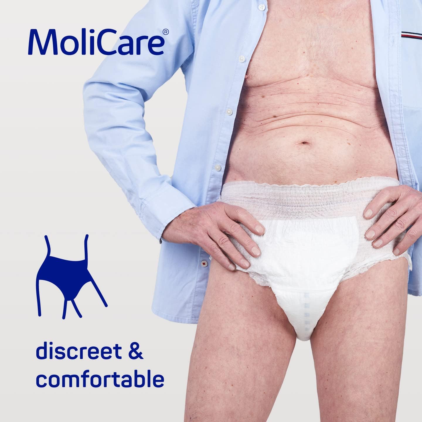 MoliCare Premium Mobile Disposable Pants 10 Drops - Medium (80-120cm Hips) - Pack of 14