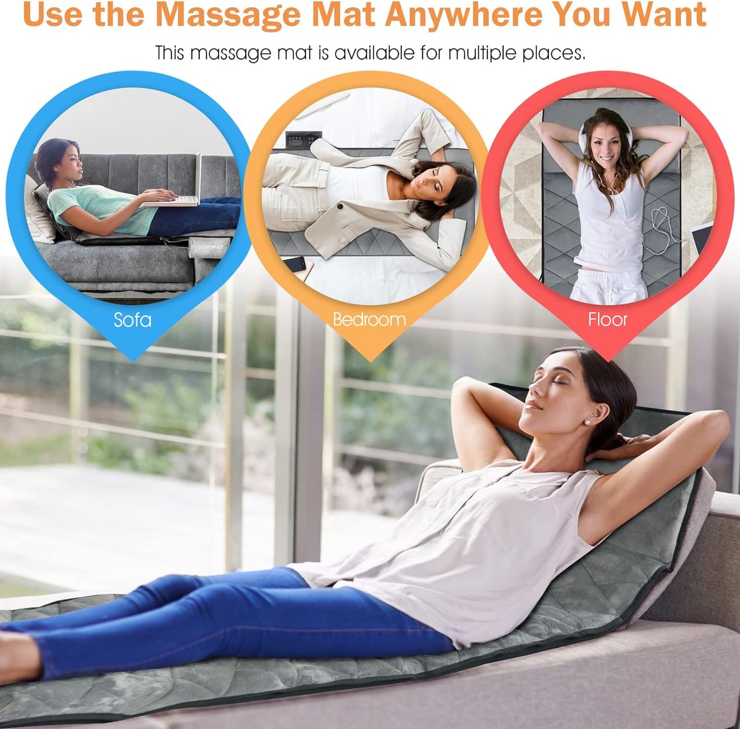 Heated Vibration Massage Mat NDIS and Aged Care