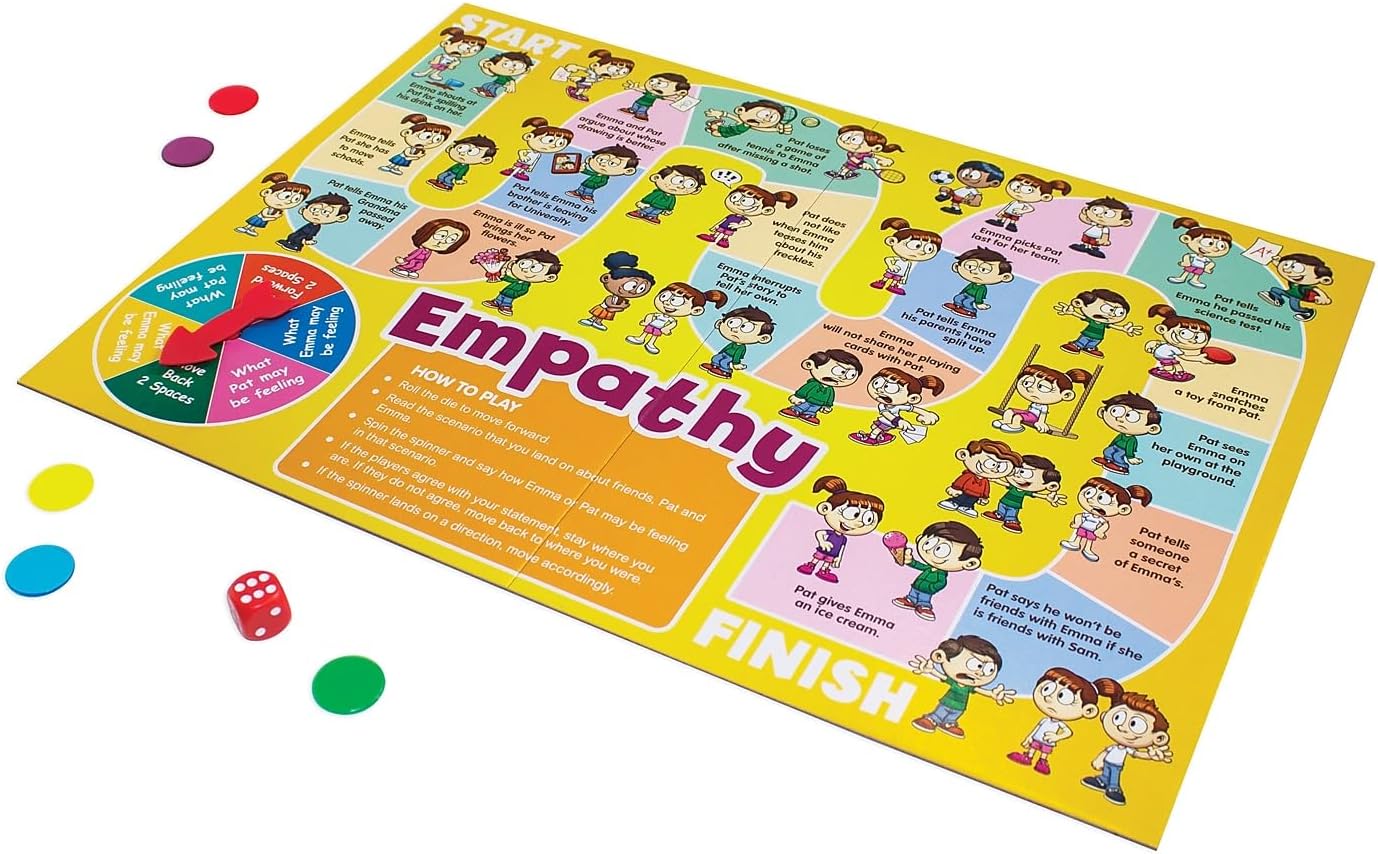 Junior Learning Social Skills Board Game 4-in-1