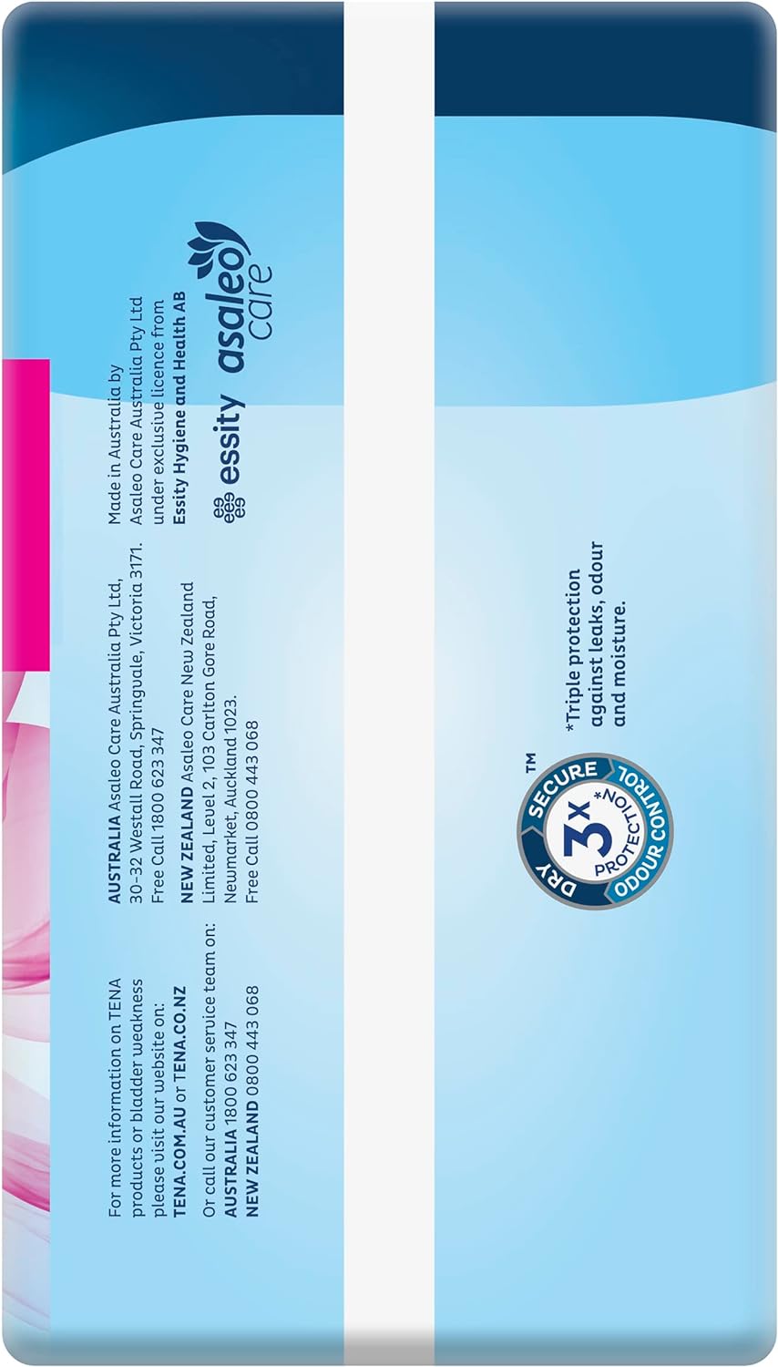 Tena Ultra Long Length Liner, Light Incontinence - Pack of 22