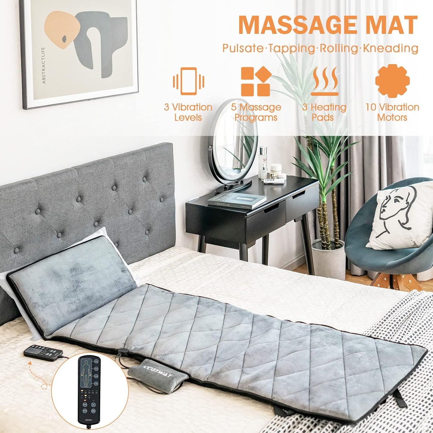 Heated Vibration Massage Mat NDIS and Aged Care