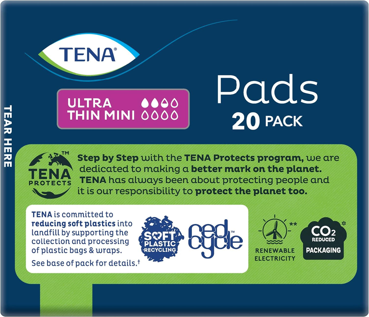 Tena Pad UltraThin Mini (Pack of 20)