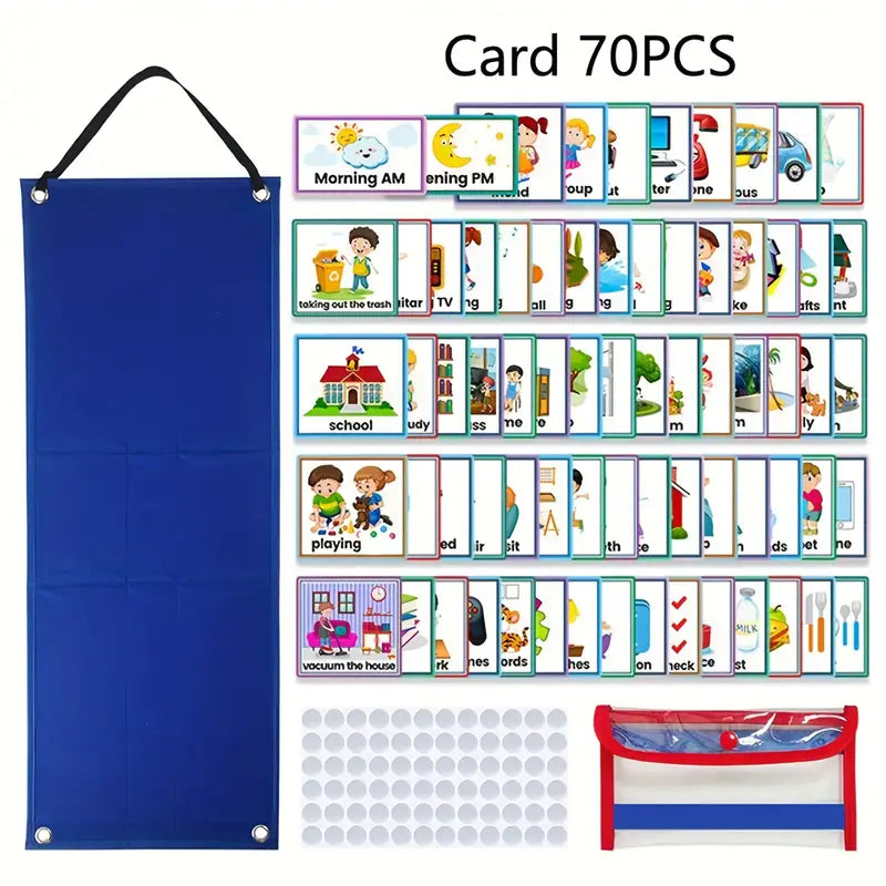 Children Schedule Chart Communication Cards 70 Cards Children development