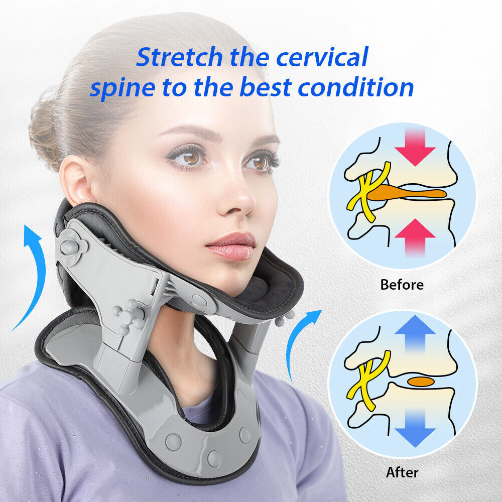 Adjustable Cervical Neck Traction Device Neck Stretcher