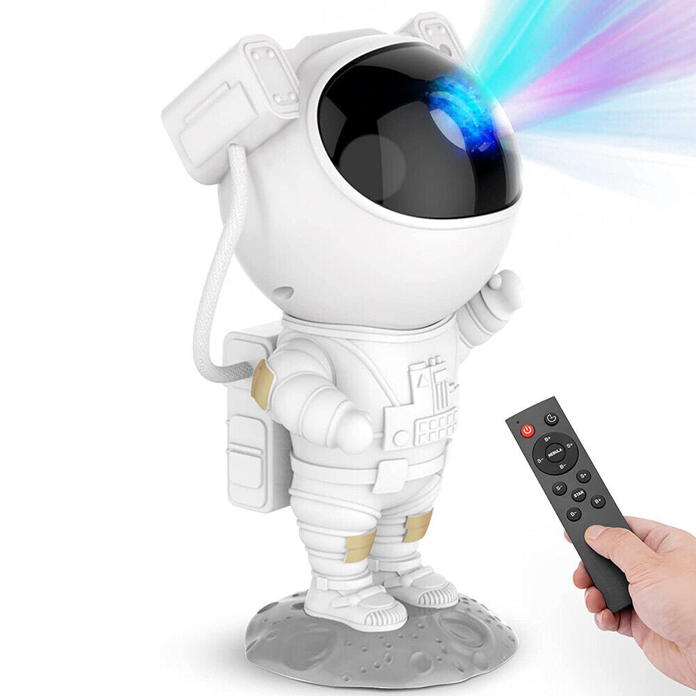 Astronaut Starry Galaxy Projector Night Light Lamp Space Nebula Star