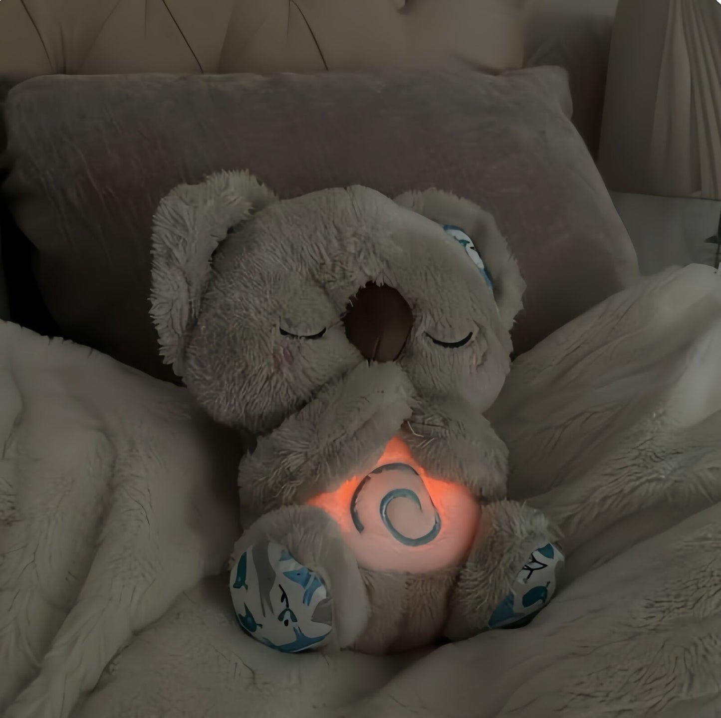 Breathing Koala Bear with Soothing Music and Lights NDIS