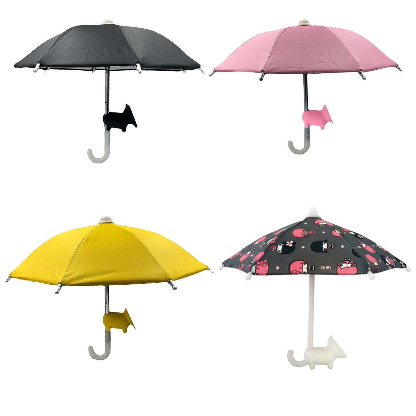 Cell Phone Umbrella Sunshade Flexible Waterproof Dustproof