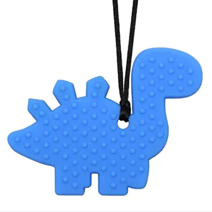 Dinosaur Pendant Oral Motor Sensory Chew Necklace