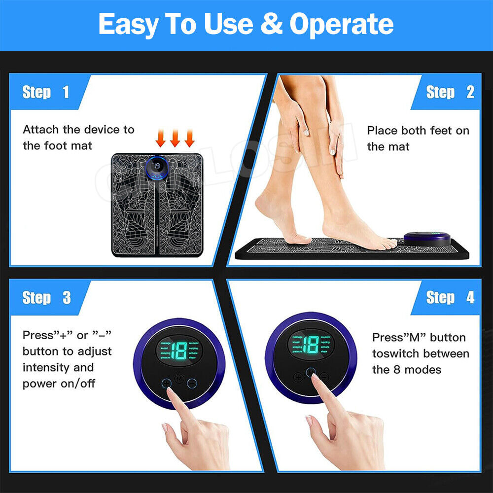 Electric Foot Massager Mat NDIS & Aged Care