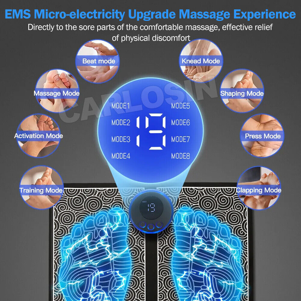 Electric Foot Massager Mat NDIS & Aged Care