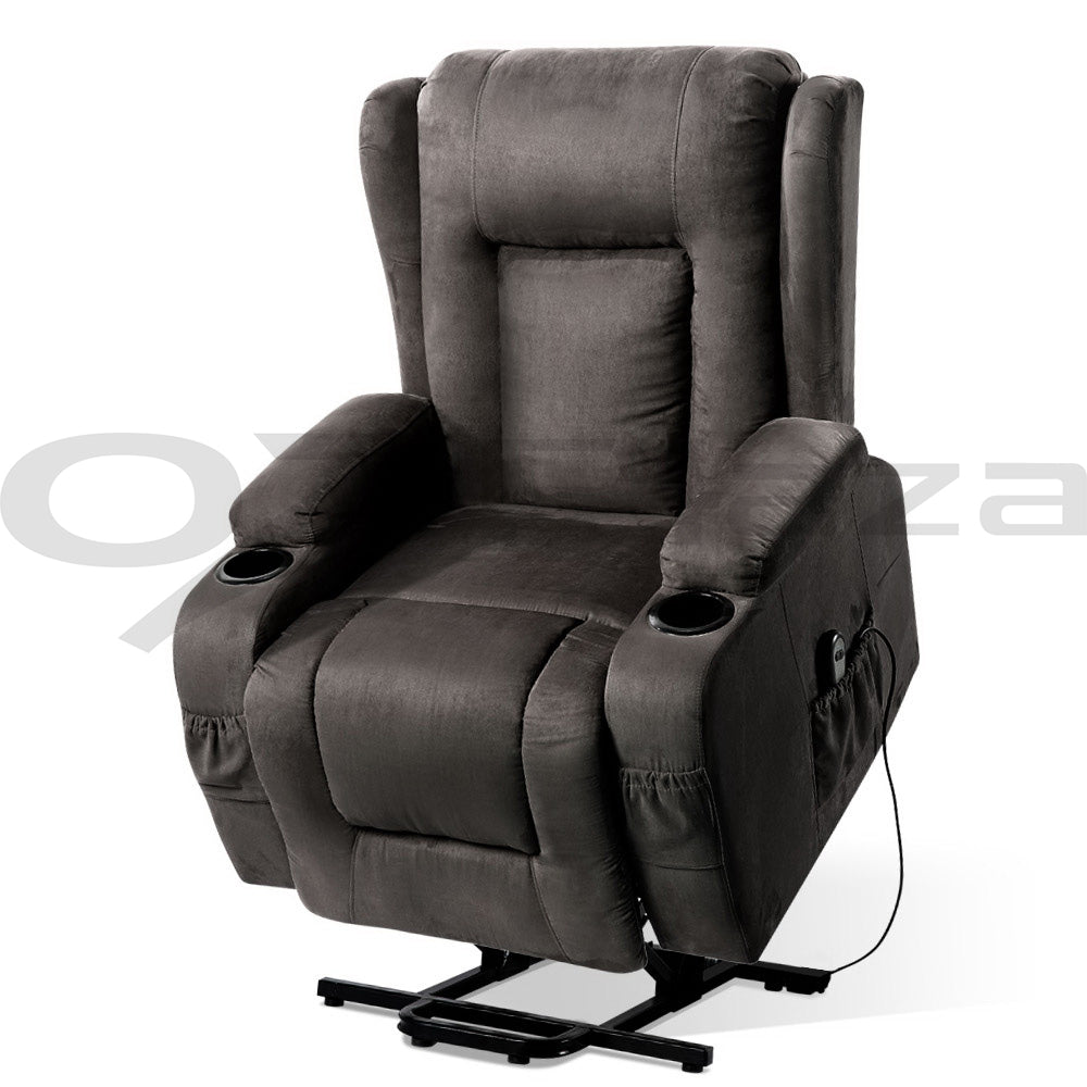 Electric Lift Massage Chair Recliner Chair Armchair Heated Lounge Sofa NDIS Aged Care