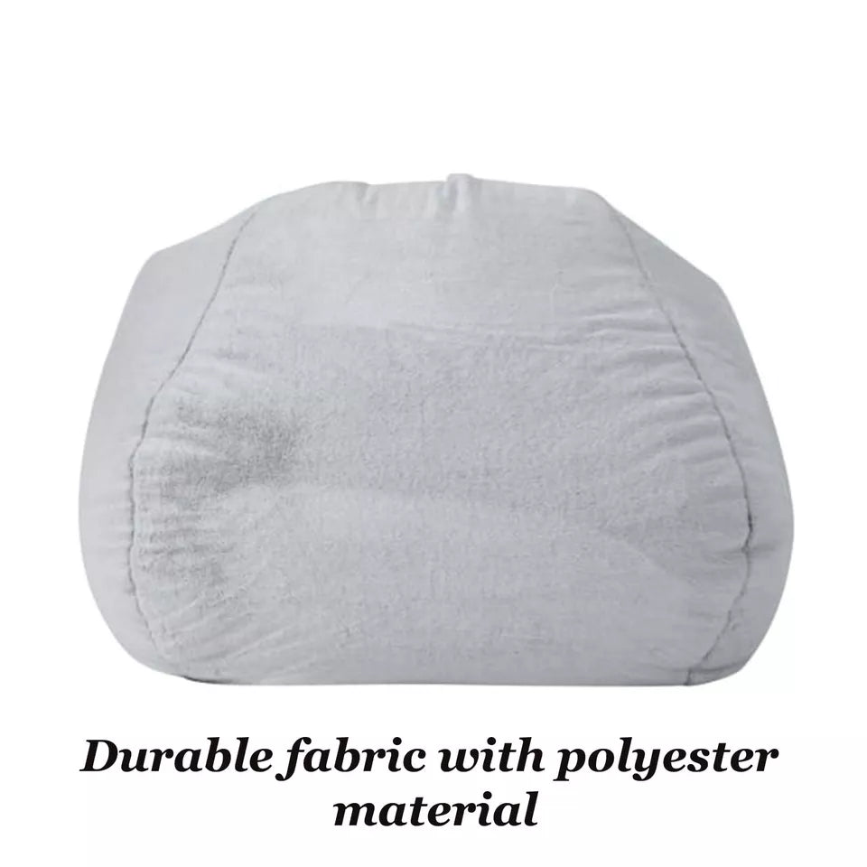 Faux Fur Polyester 300L Bean Bag NDIS Aged Care