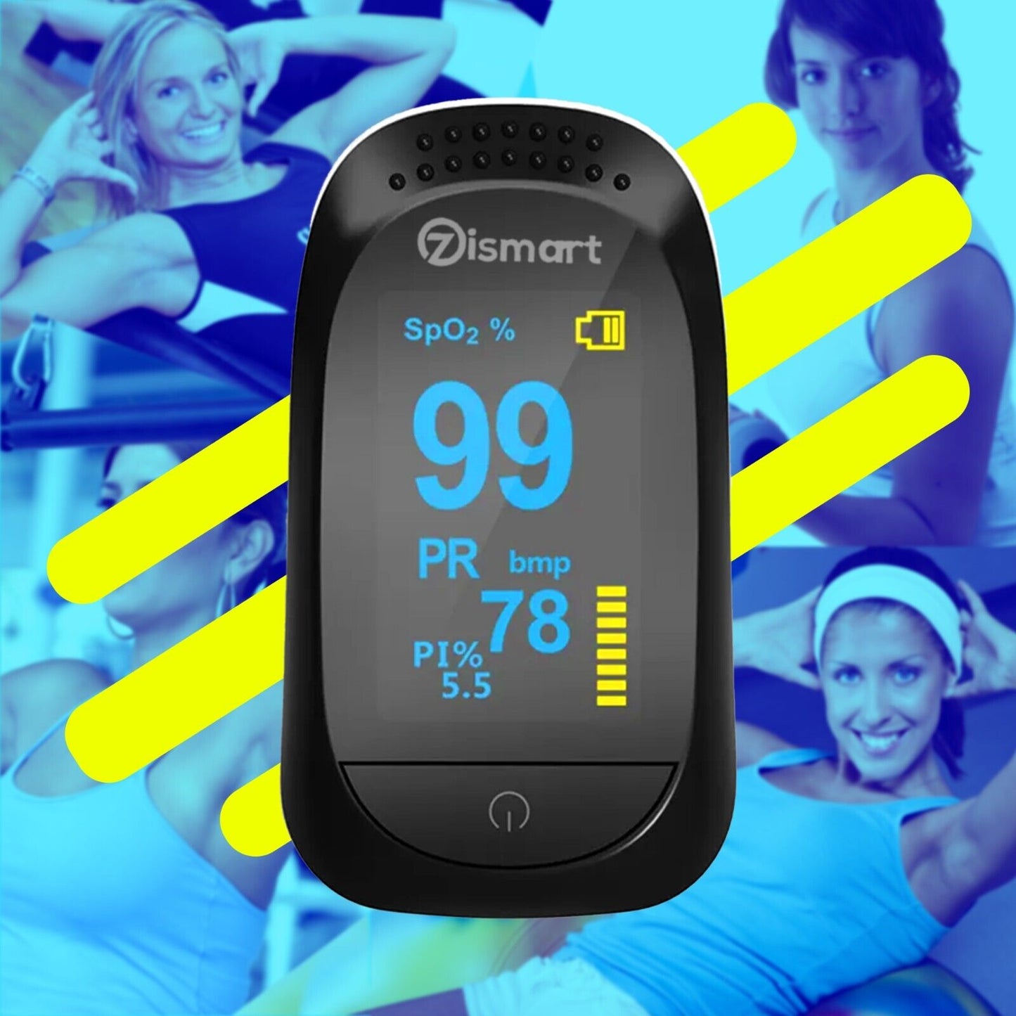 Finger Pulse Oximeter Blood Oxygen Saturation Meter 