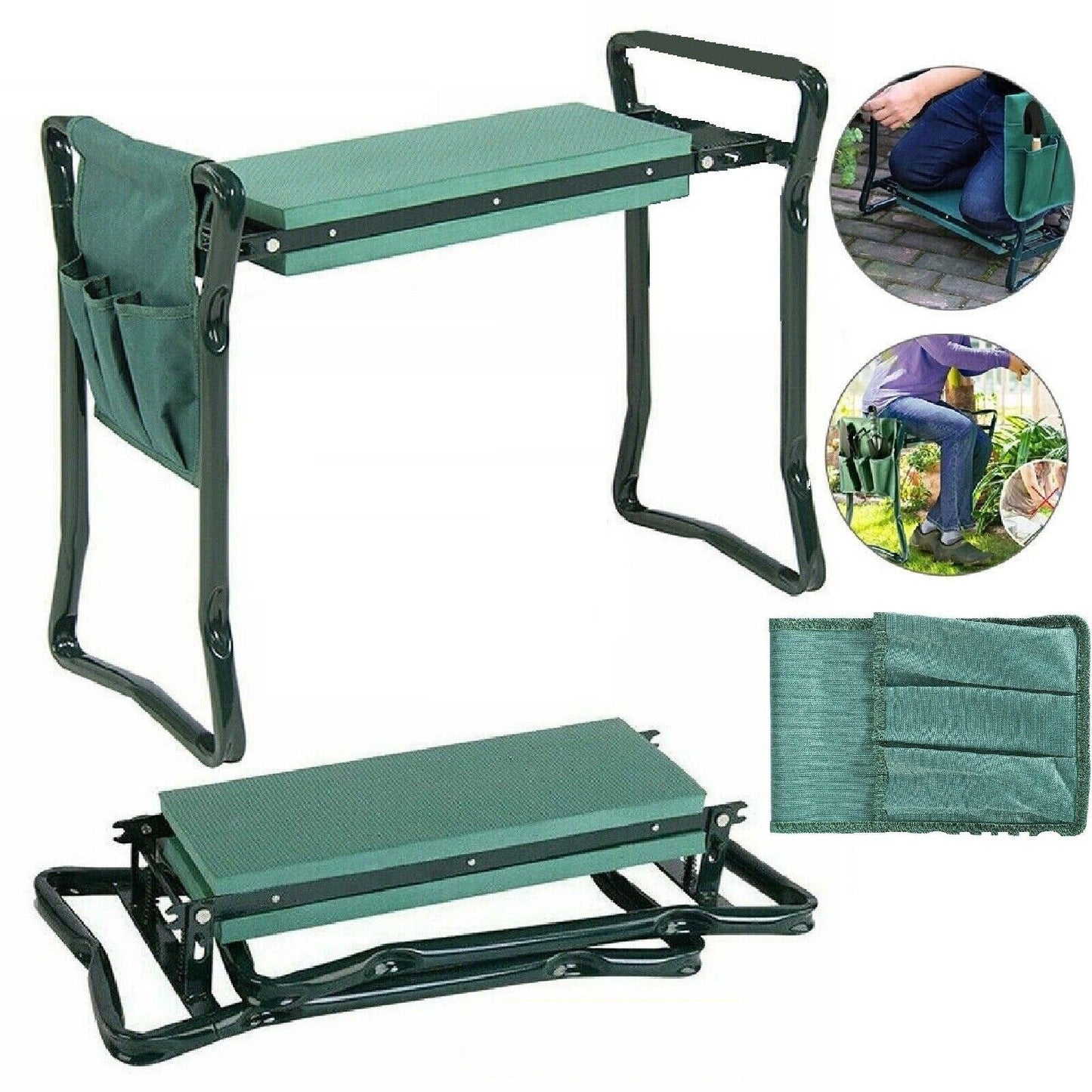 Folding Garden Kneeler and Seat Stool NDIS and Aged Care