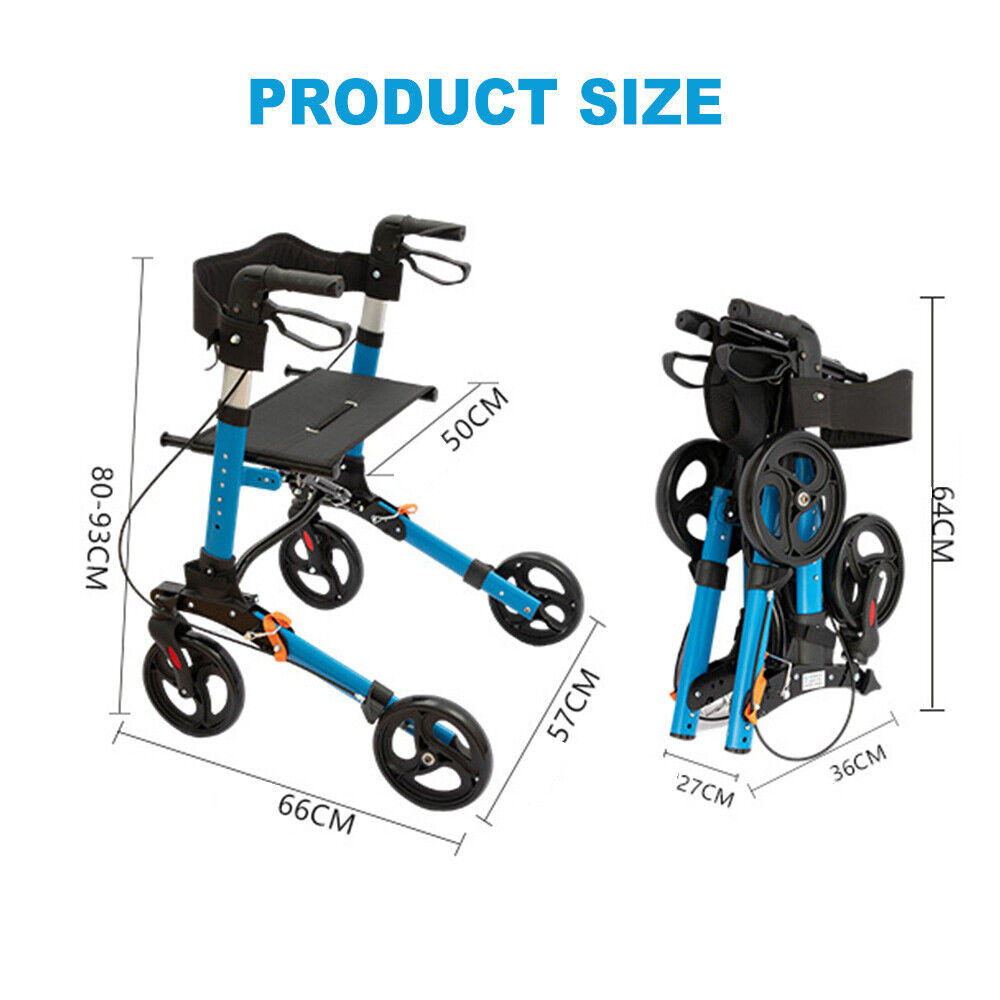 Folding Rollator Walker