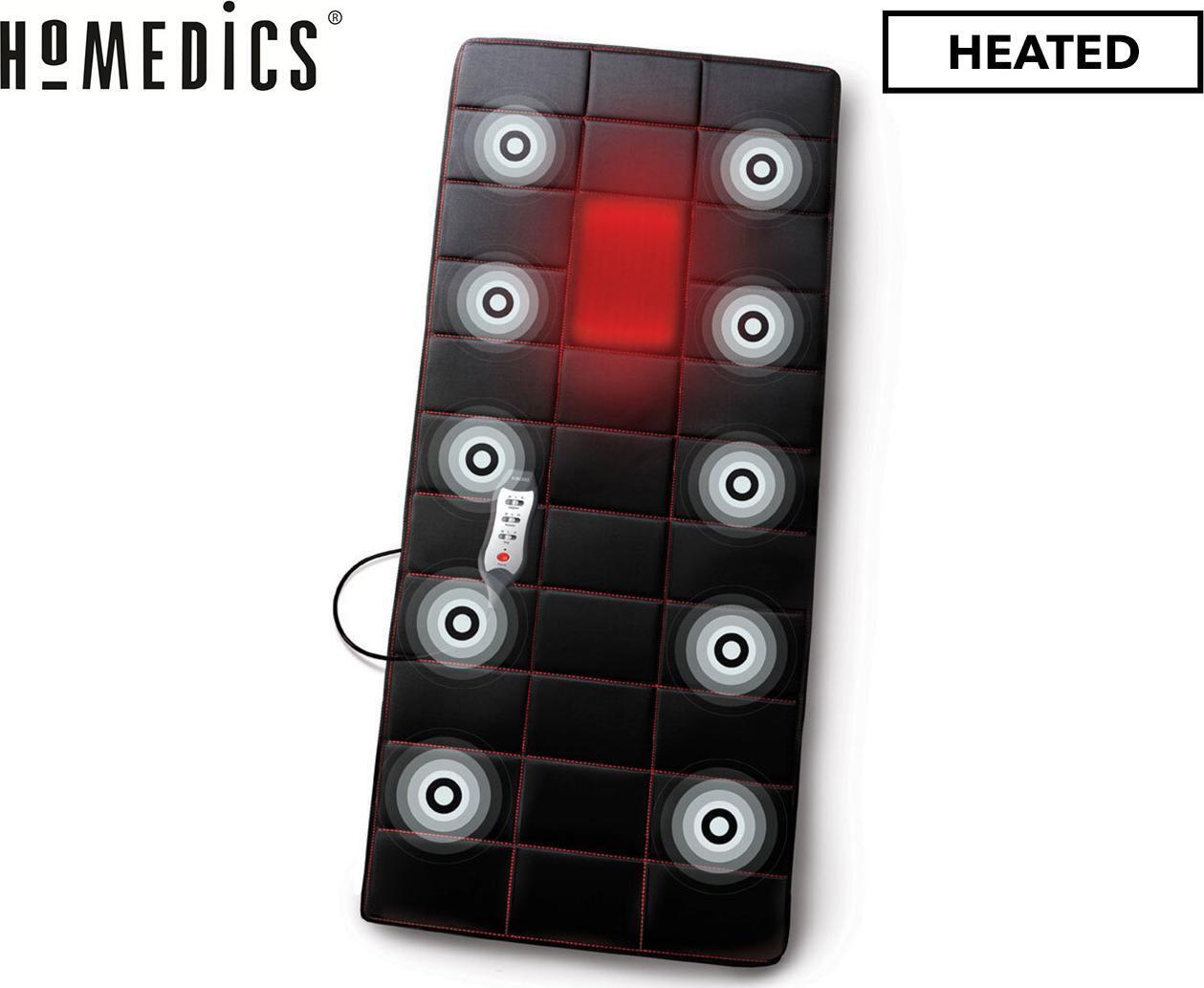 Full Body Heated Vibration 10-Motor Massage Mat Programmable