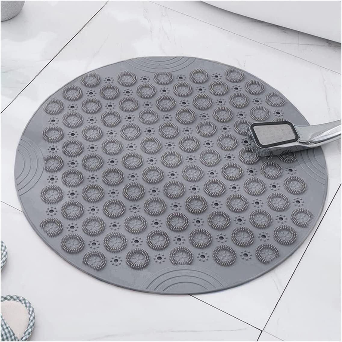 Bath Shower Non-Slip Rubber Round Mat 55cm*55cm