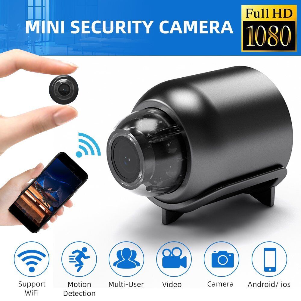 HD 1080P Mini Camera WiFi Wireless Night Vision Motion Detection