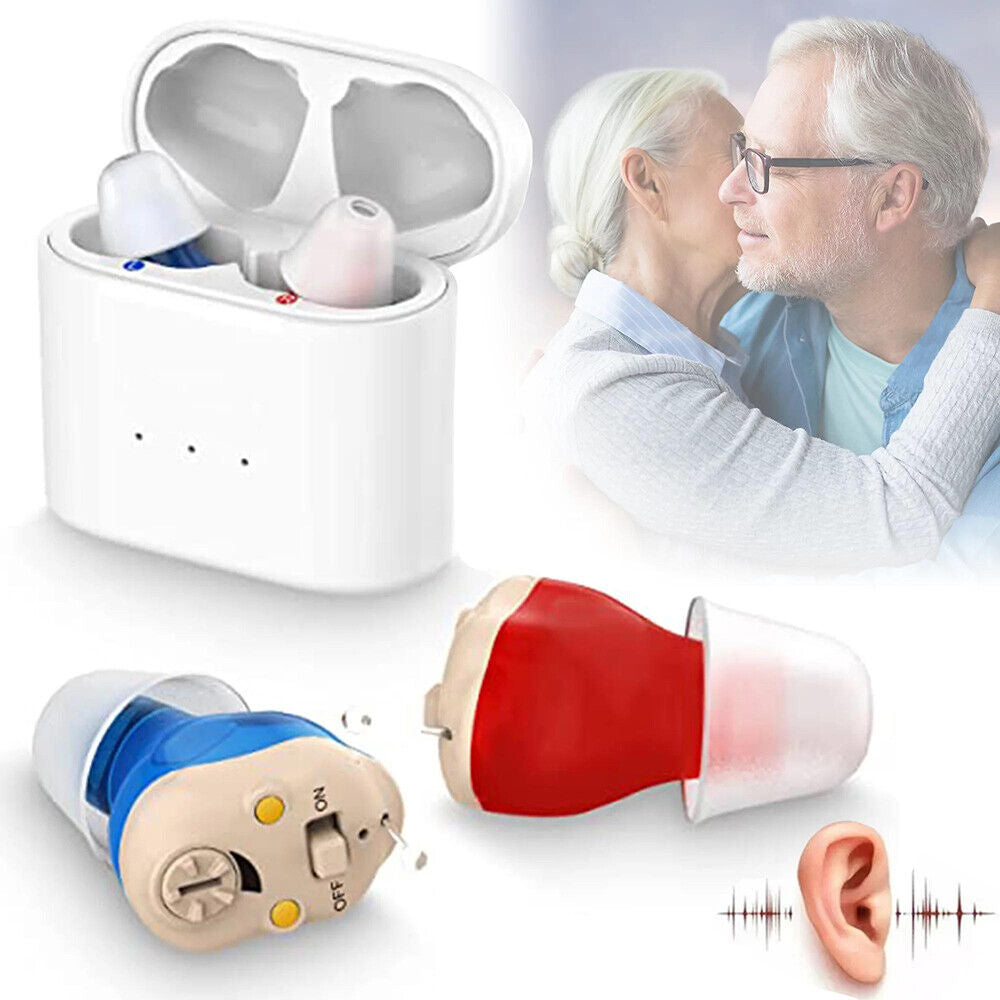 Hearing Aids Intelligent Mini Inner Ear Receiver in Canal Rechargeable