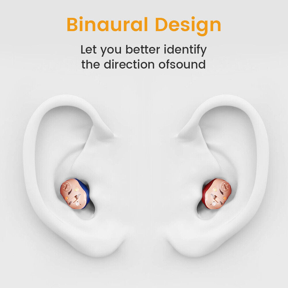 Hearing Aids Intelligent Mini Inner Ear Receiver in Canal Rechargeable