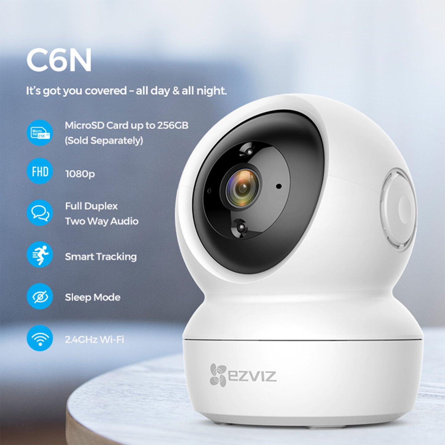 IP Camera Wireless Indoor WIFI Home Monitor Security Camera NDIS Aged Care