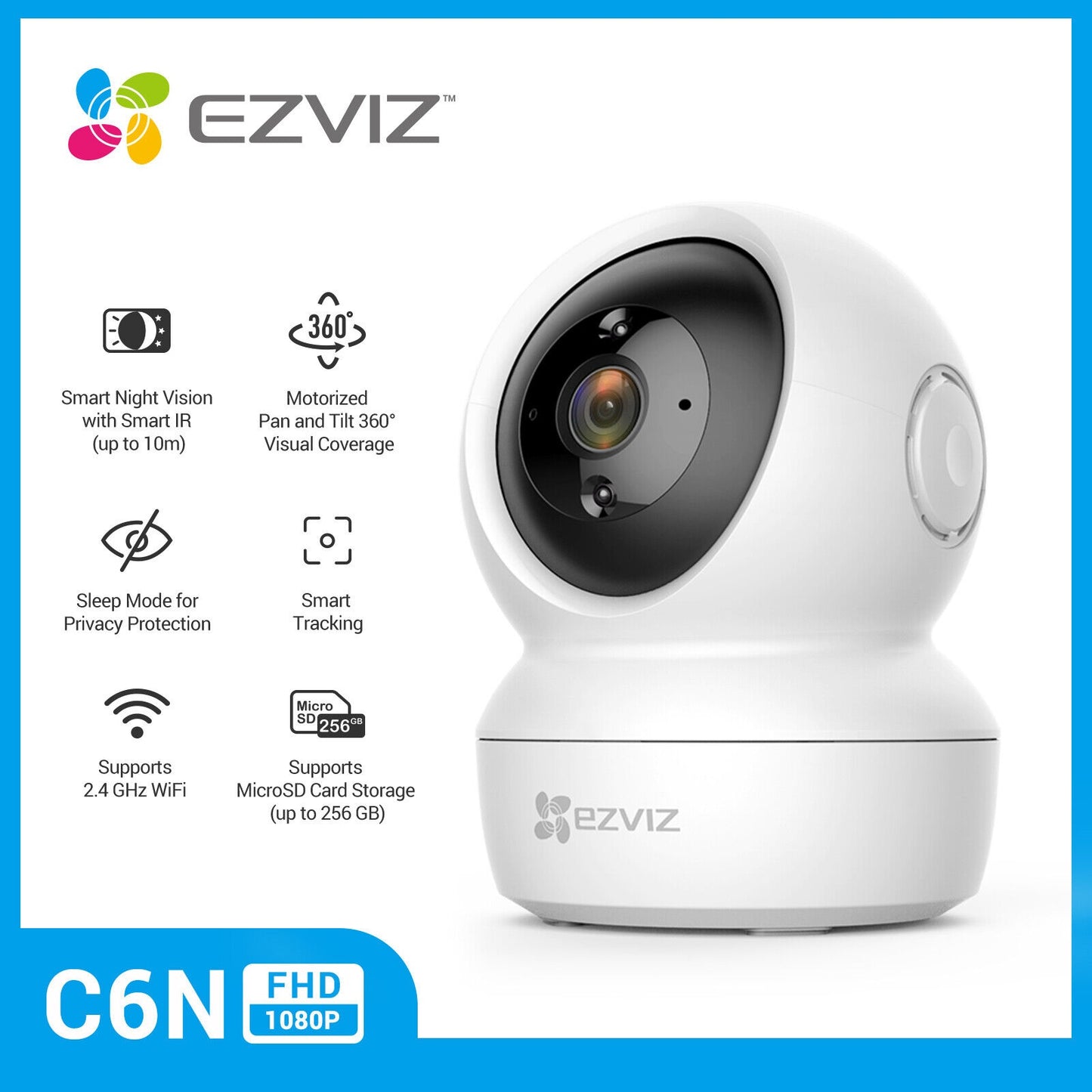 IP Camera Wireless Indoor WIFI Home Monitor Security Camera NDIS Aged Care