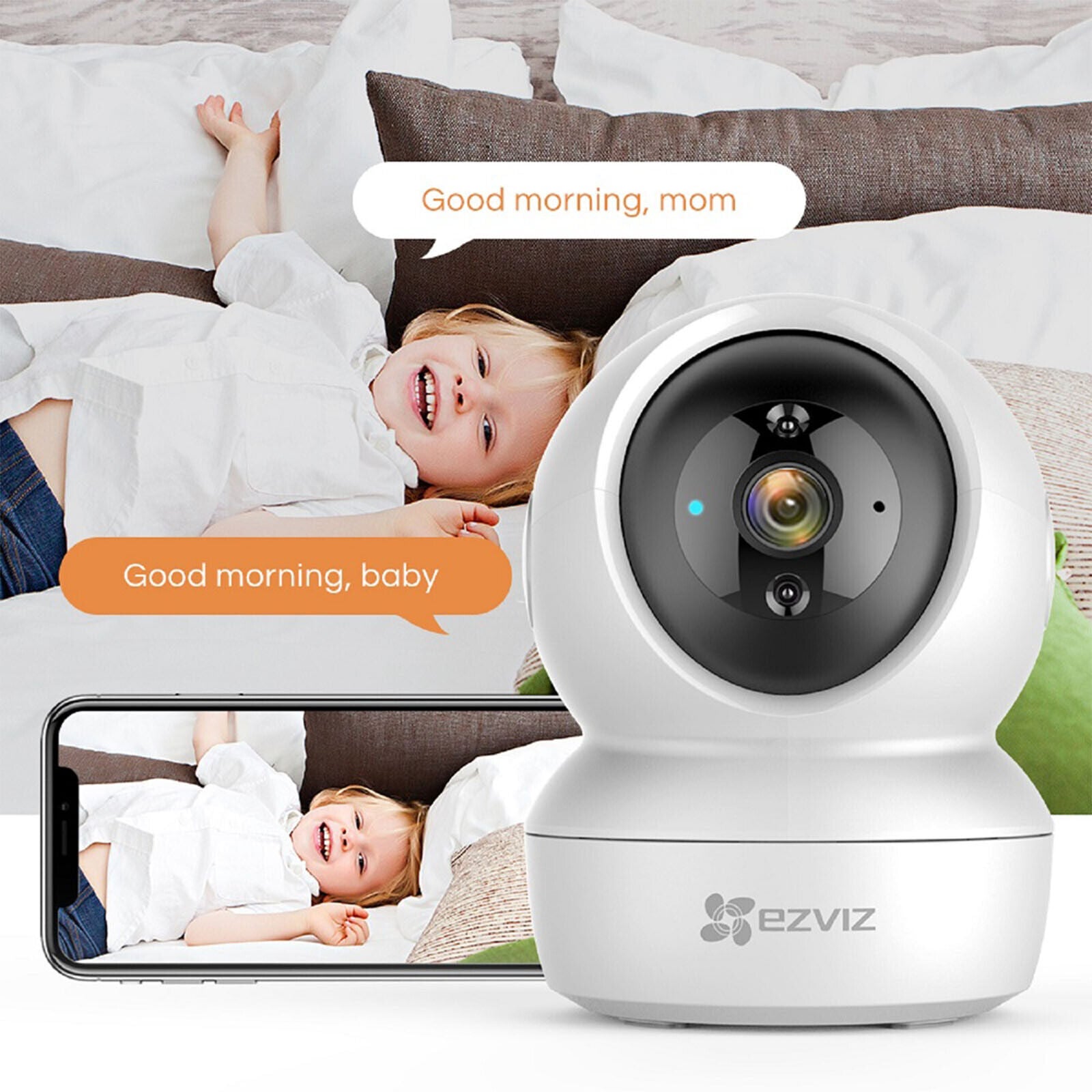 IP Camera Wireless Indoor WIFI Home Monitor Security Camera NDIS Aged Care