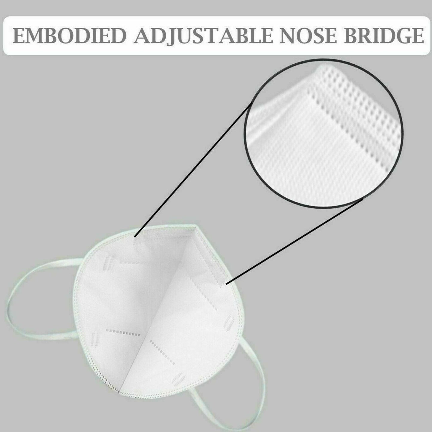 KN95 Mask Disposable Particulate Respirator Face Masks 5 Layers NDIS Aged Care