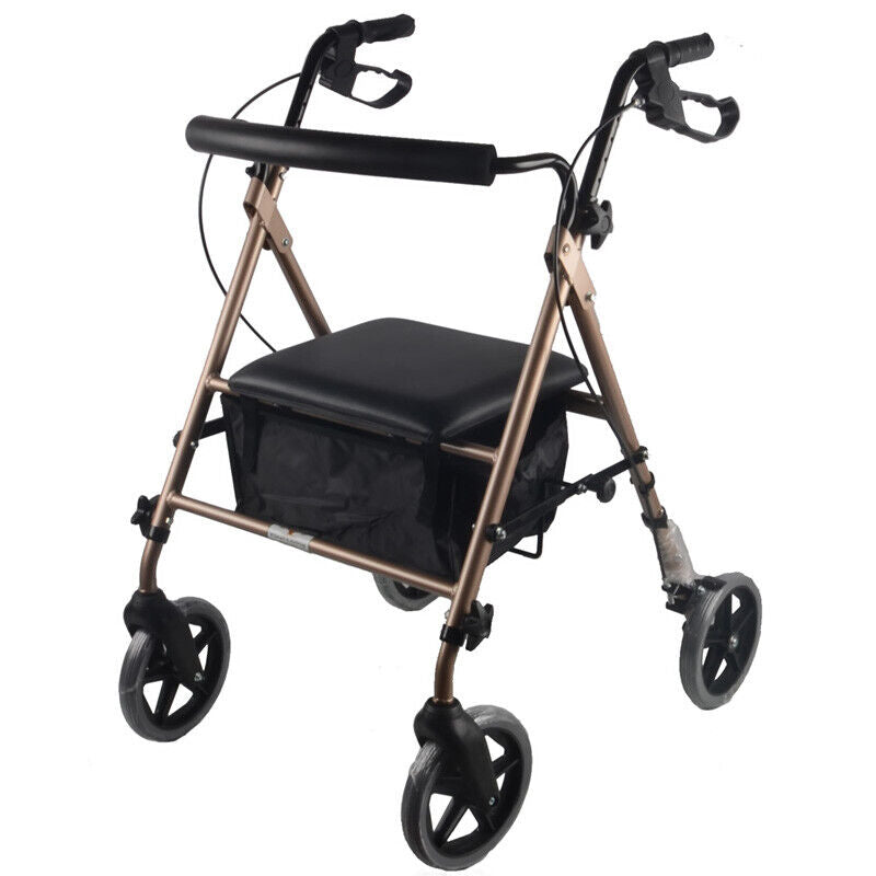 Lightweight Aluminum Foldable Rollator NDIS & Aged Care