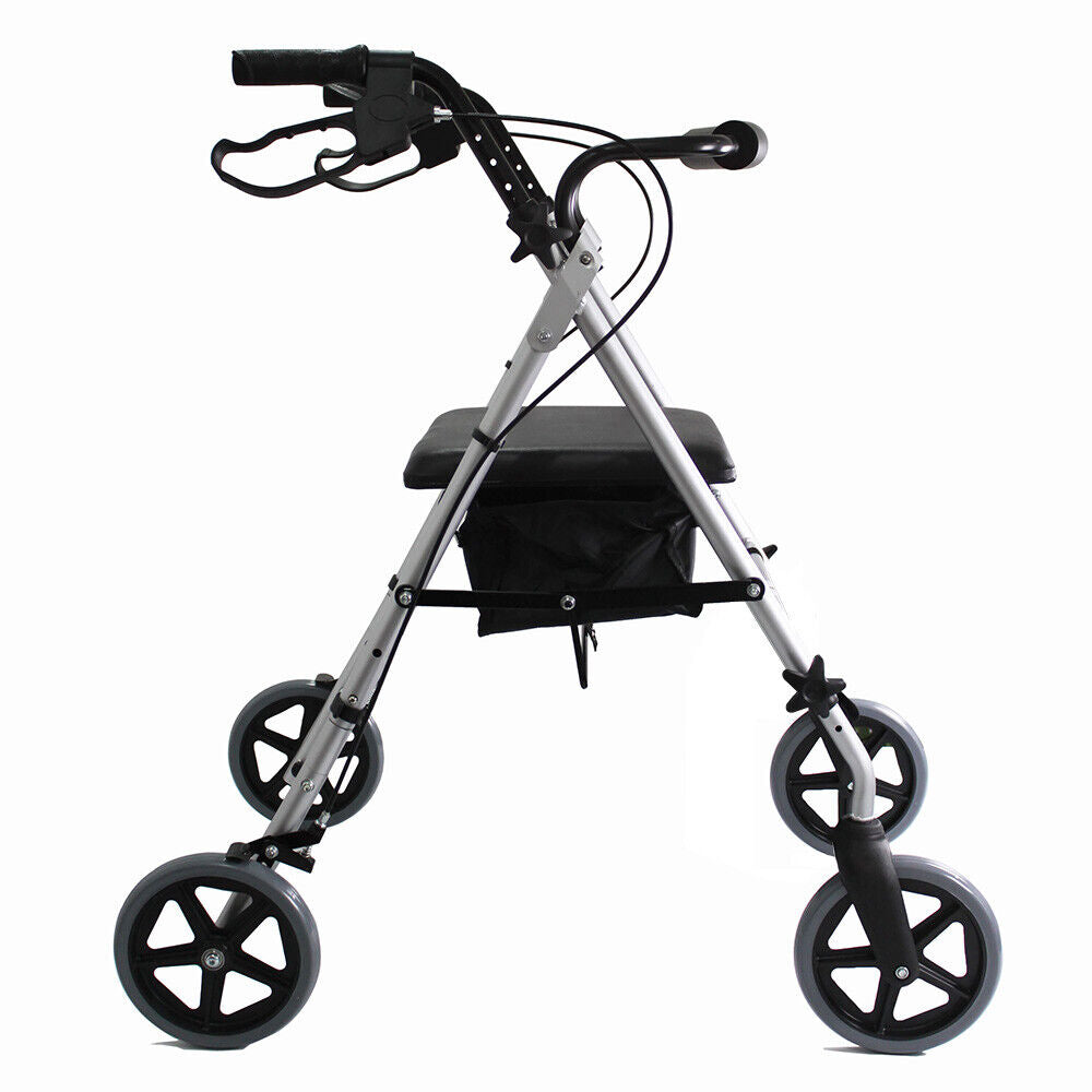 Lightweight Aluminum Foldable Rollator NDIS & Aged Care