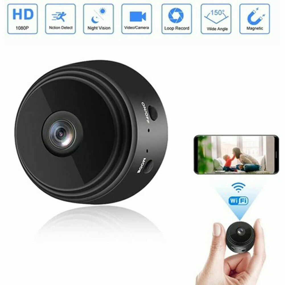 Mini Wifi Wireless IP Camera 1080P HD Security Cam Network Monitor