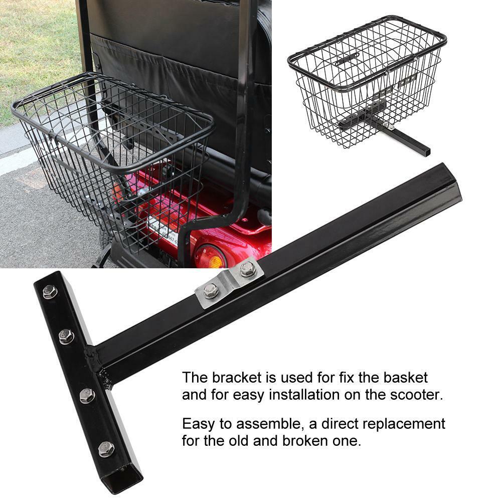 Mobility Scooter Rear Iron Basket Mounting Bracket