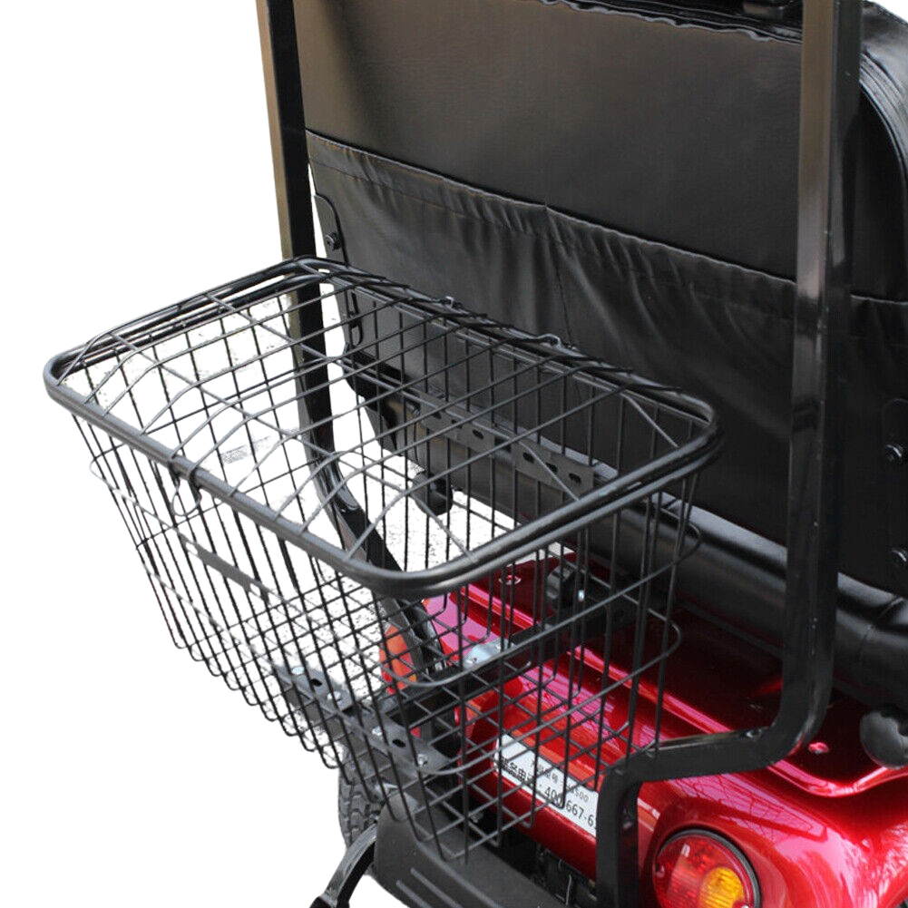 Mobility Scooter Rear Storage Basket Iron Large