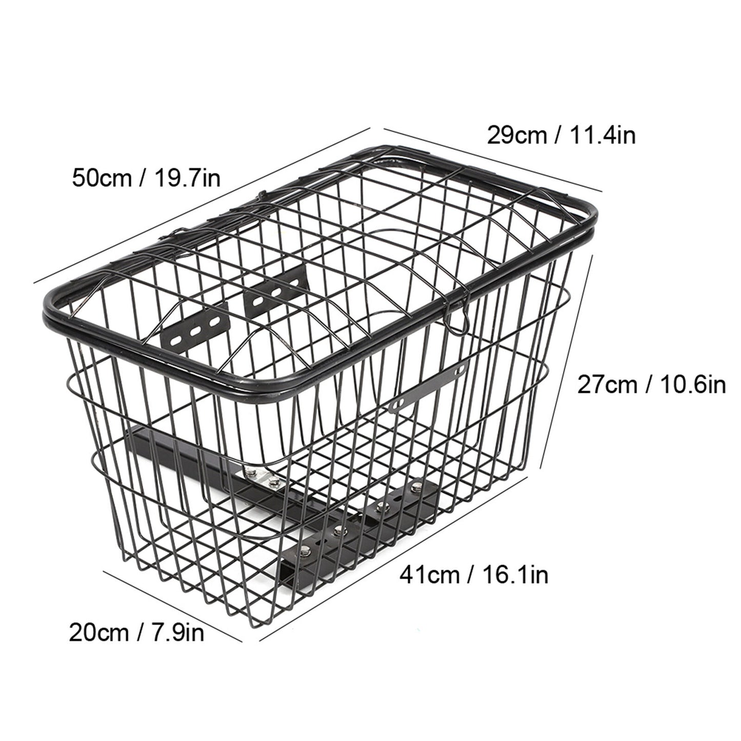 Mobility Scooter Rear Storage Basket Iron Large