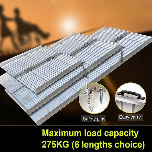 Multi Size Portable Aluminium Folding Loading Access Ramp NDIS Aged Care