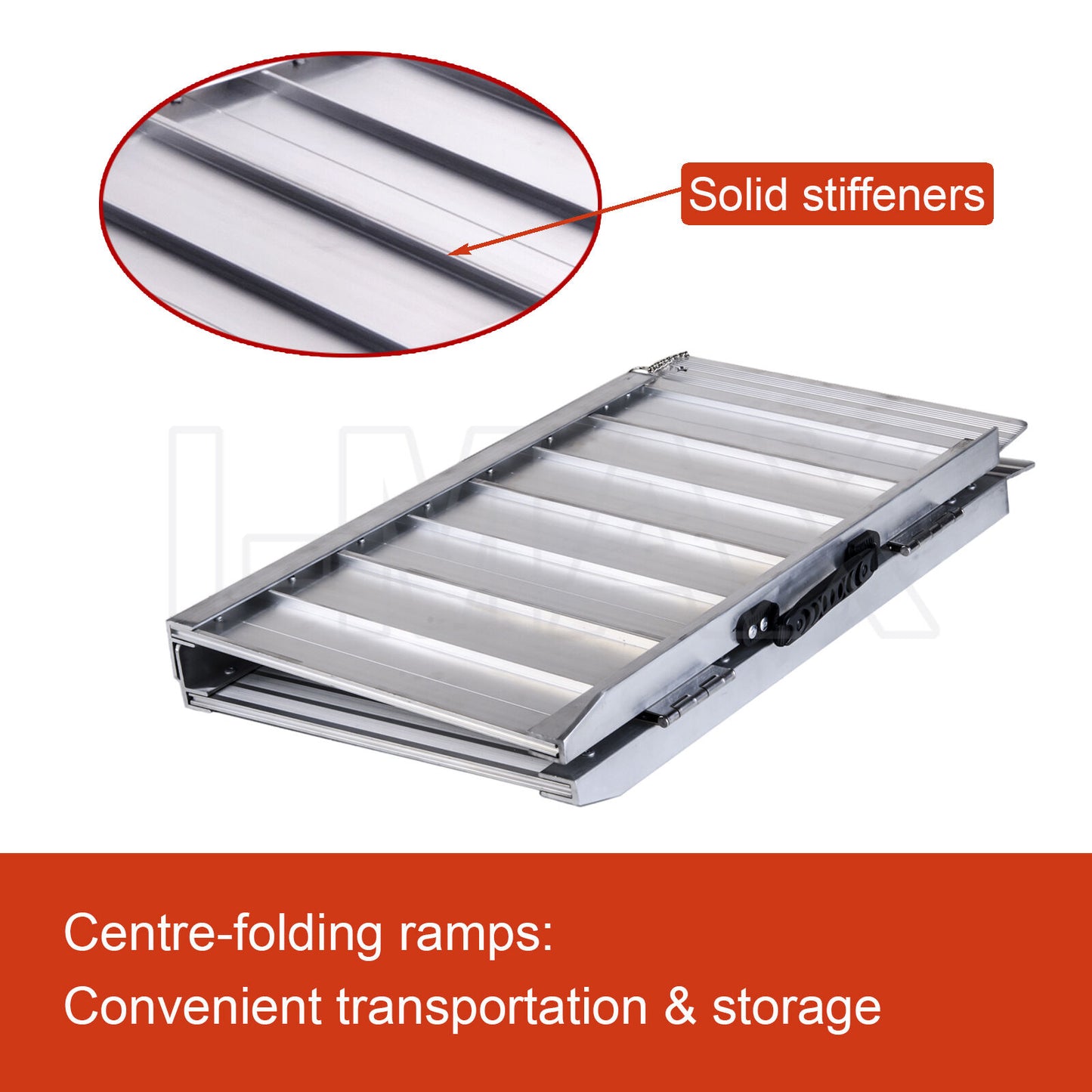 Multi Size Portable Aluminium Folding Loading Access Ramp