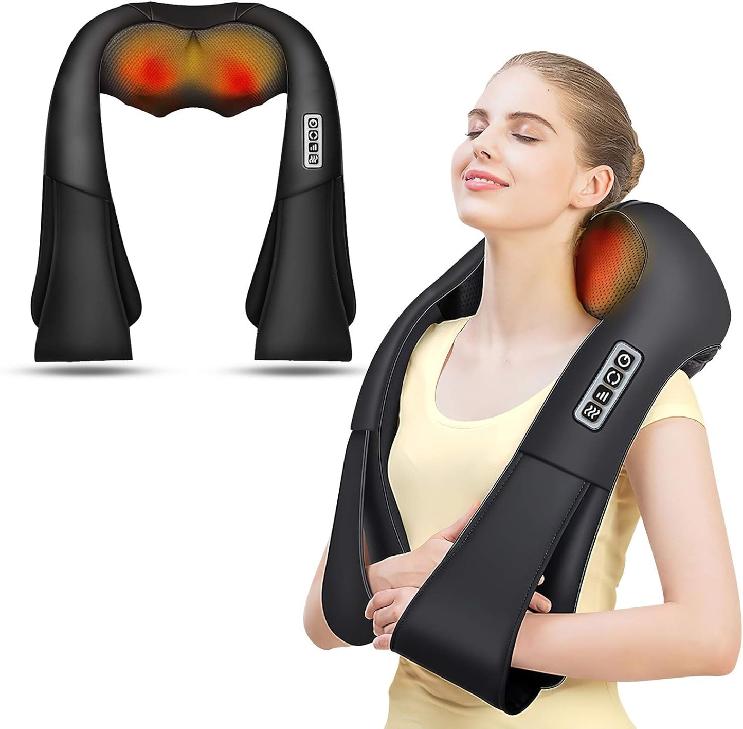 Neck Back Massager with Heat