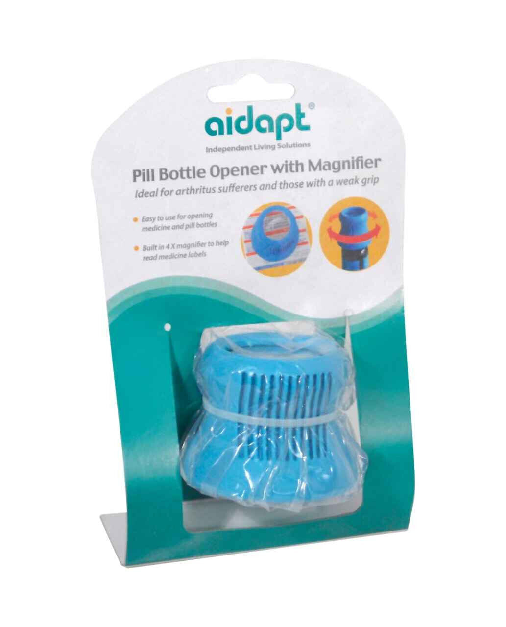 Pill Bottle Opener with Magnifier NDIS & Aged Care