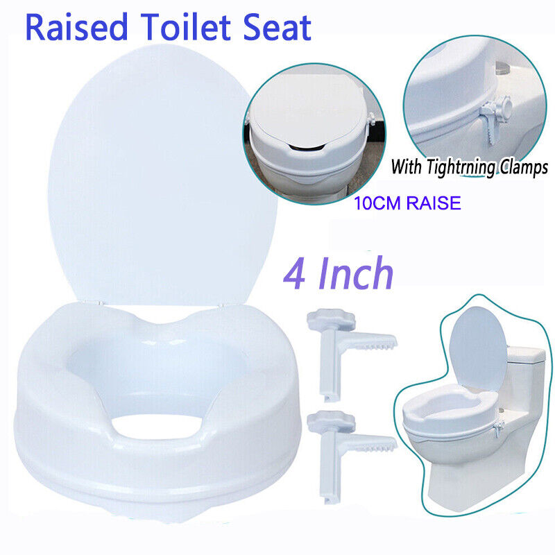 Raised Elevated Toilet Seat With Lid NDIS and Aged Care