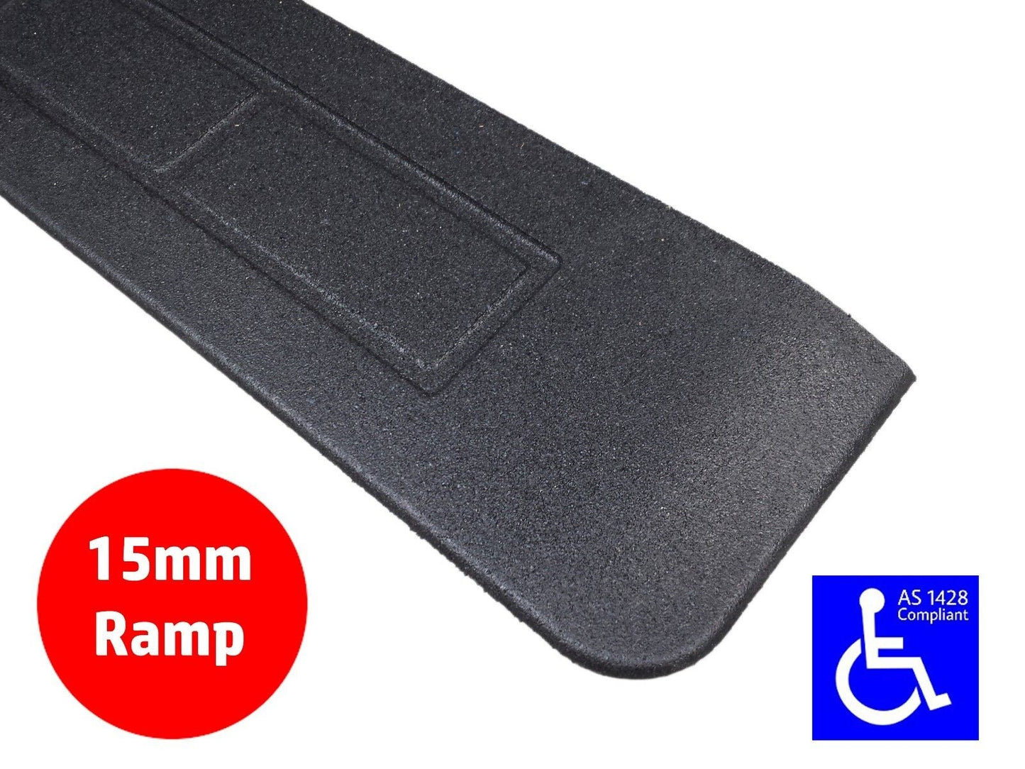 Rubber Threshold Ramp 15mm Wheelchair Access NDIS Aged Care