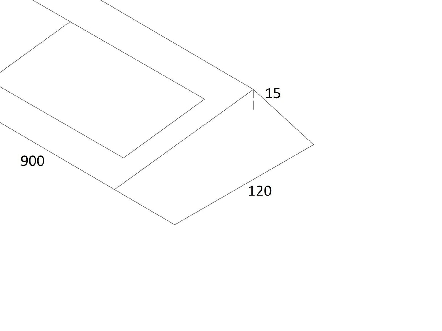 Rubber Threshold Ramp 15mm Wheelchair Access NDIS Aged Care